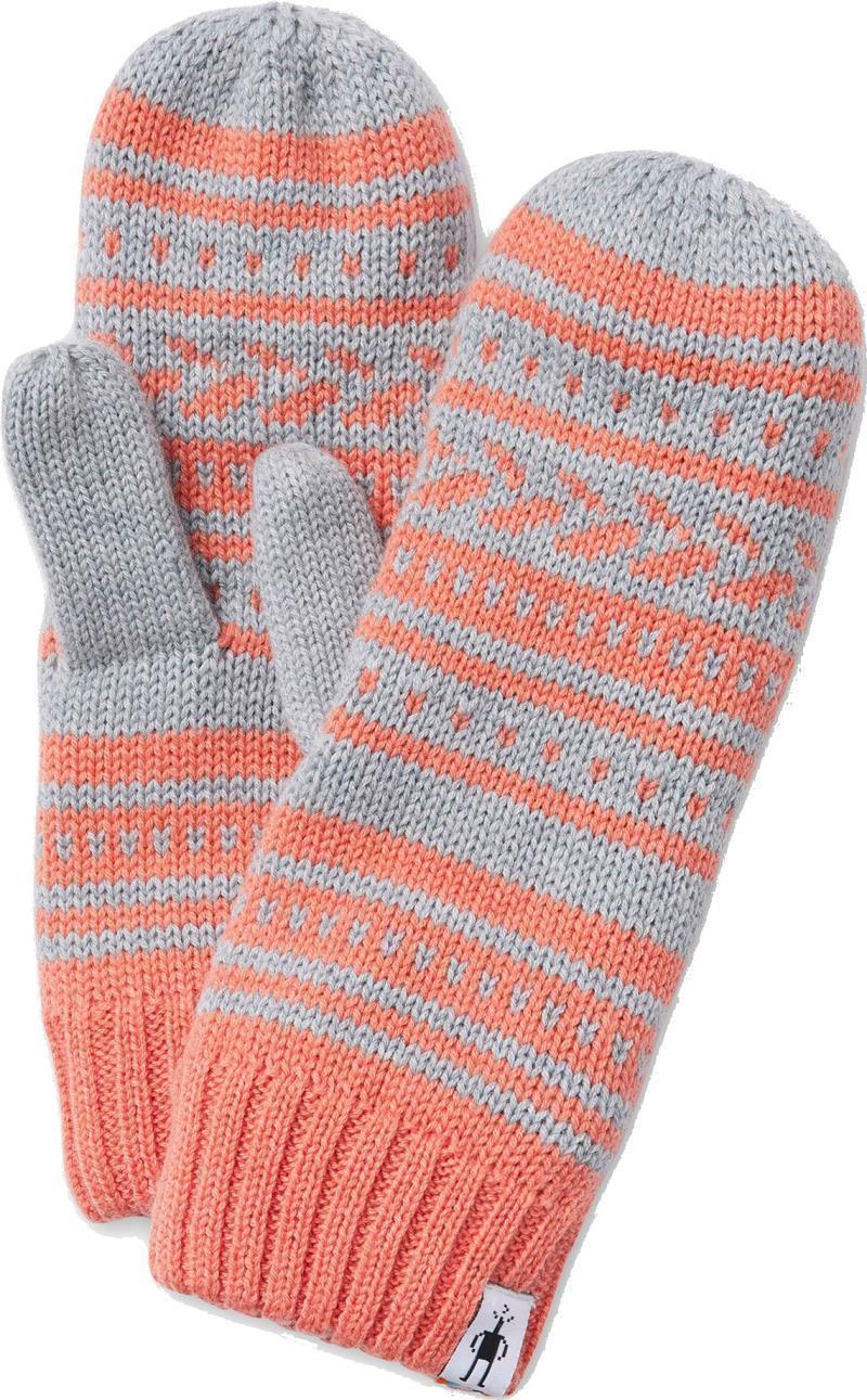 Chair Lift Mitten - Sunset Coral 1