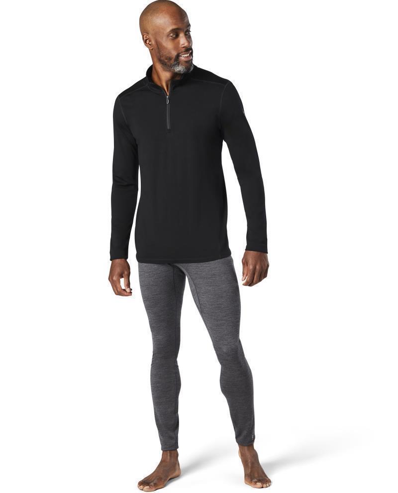 Classic All-Season (150) Merino Base Layer 1/4 Zip - Mens - Black 2
