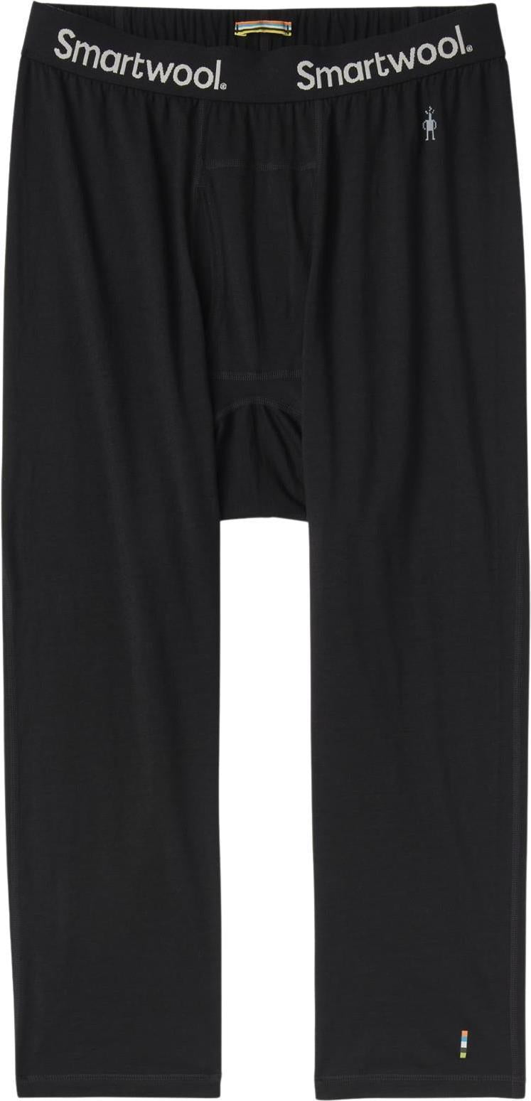 Classic All-Season Merino Base Layer 3/4 Bottoms - Mens - Black 1