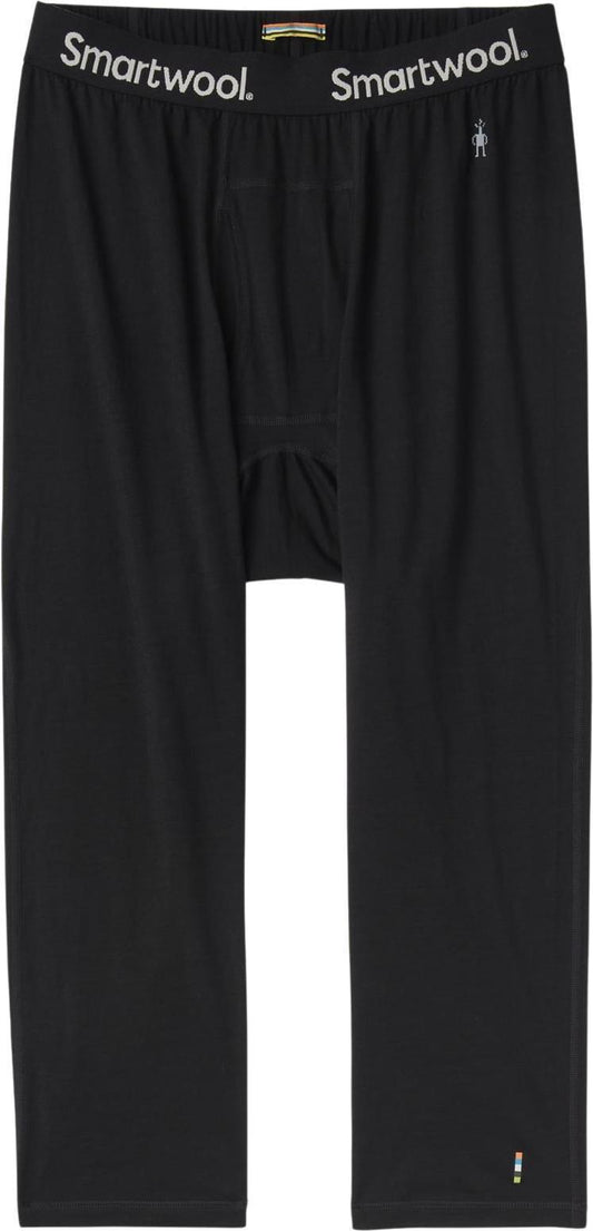 Classic All-Season Merino Base Layer 3/4 Bottoms - Mens - Black 1