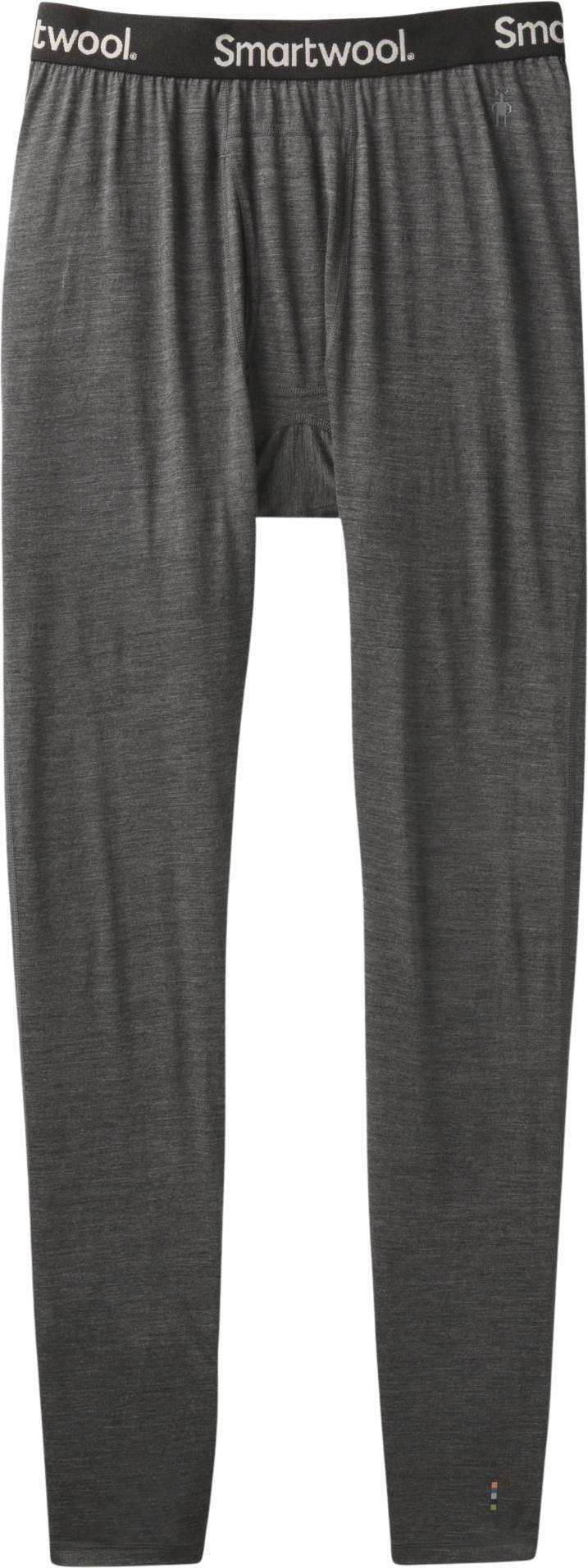 Classic All-Season Merino Base Layer Bottoms - Mens - Iron Heather 1