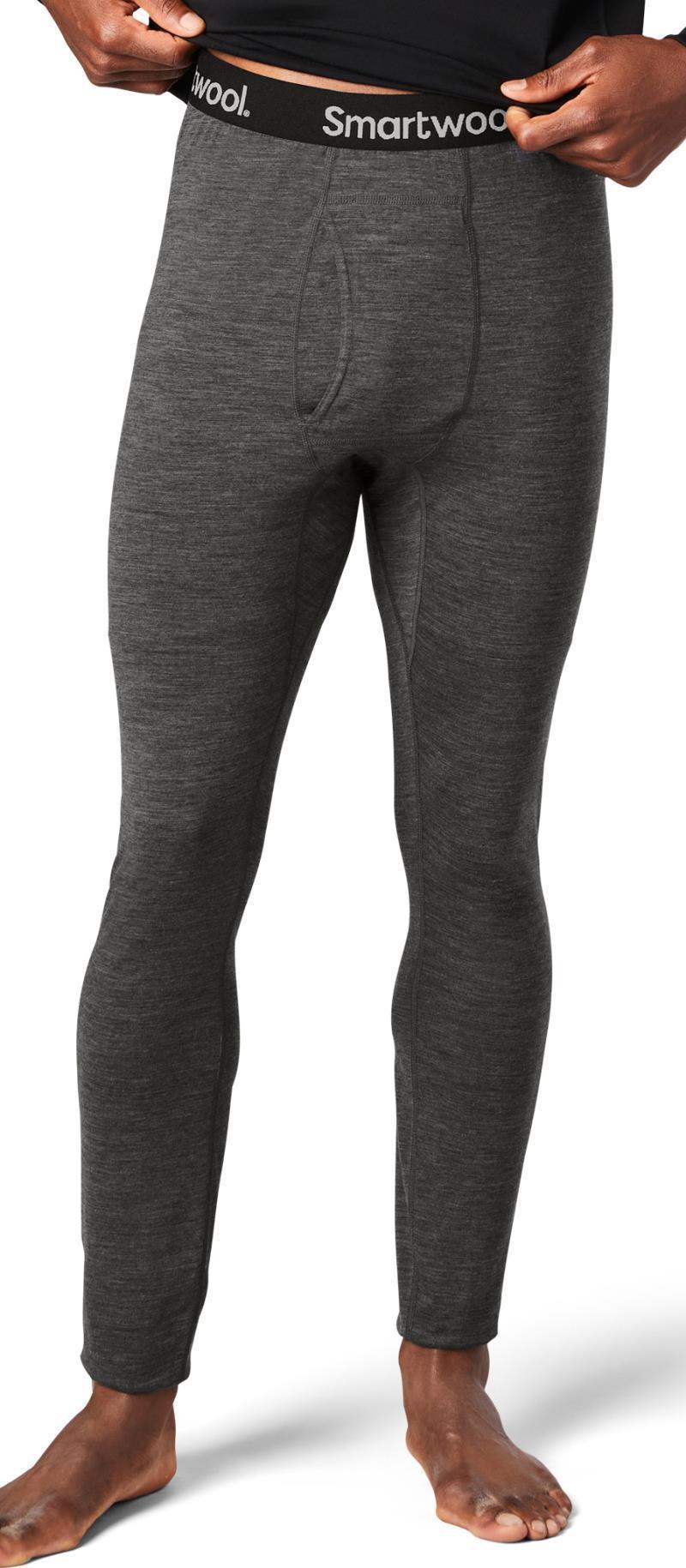 Classic All-Season Merino Base Layer Bottoms - Mens - Iron Heather 2