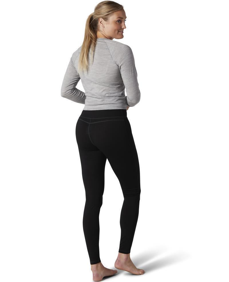 Classic All-Season Merino Base Layer Bottoms - Womens - Black 3