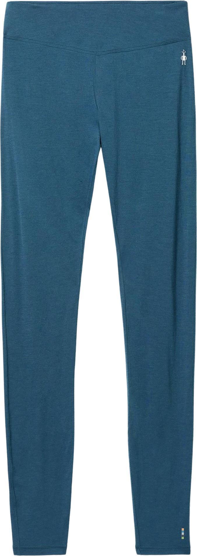Classic All-Season Merino Base Layer Bottoms - Womens - Twilight Blue 1