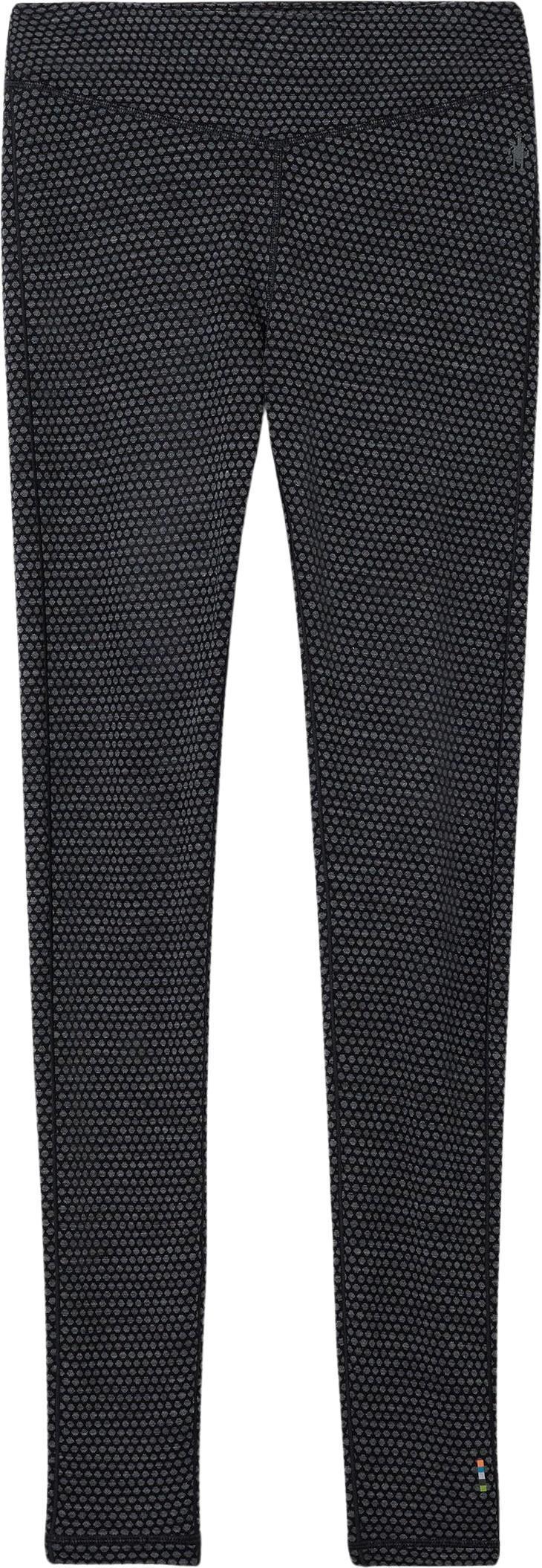 Classic Thermal (250) Merino Base Layer Pattern Bottoms - Womens - black dot 1