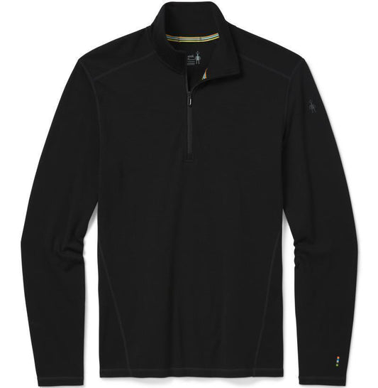Classic Thermal Merino (250) Base Layer 1/4 Zip - Mens - Black 1