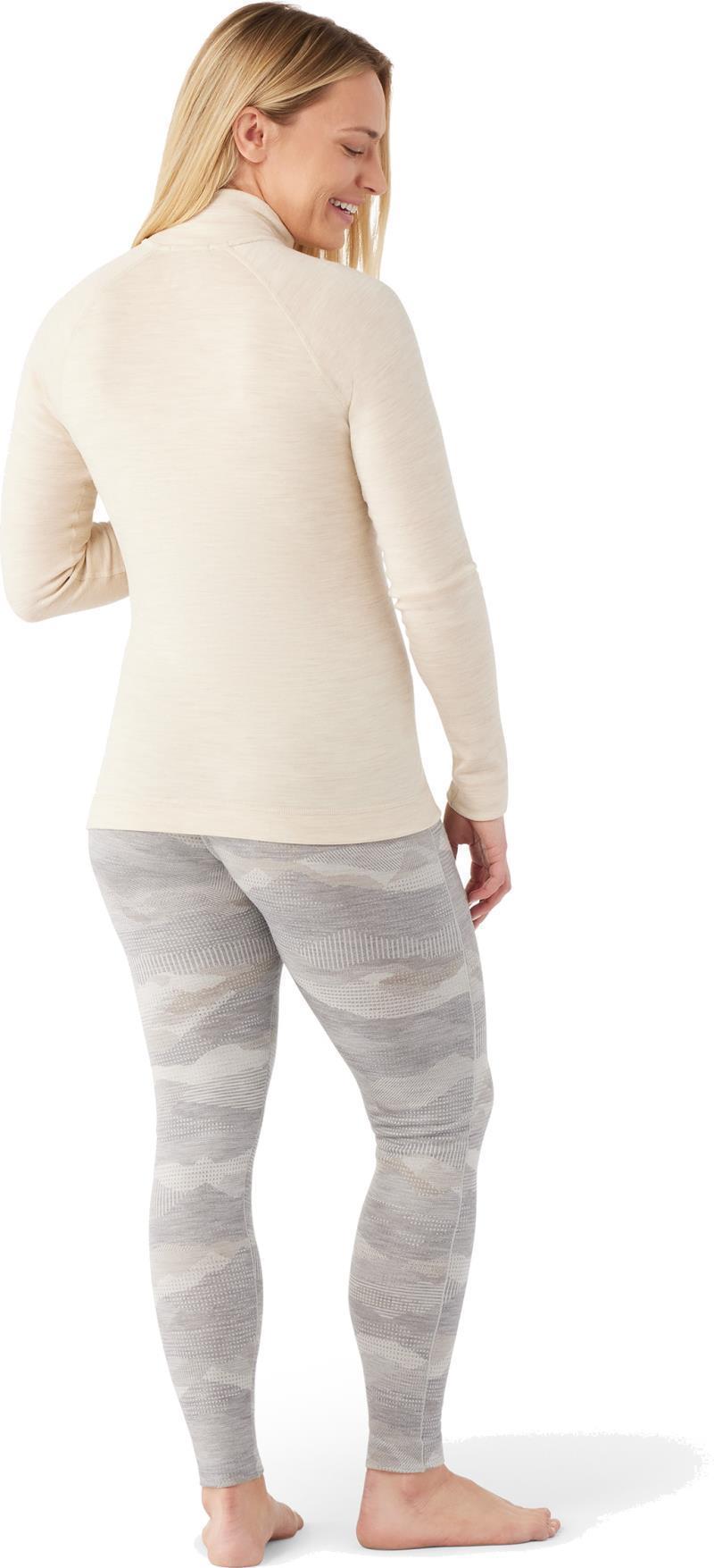 Classic Thermal Merino (250) Base Layer 1/4 Zip - Womens - Almond Heather 3