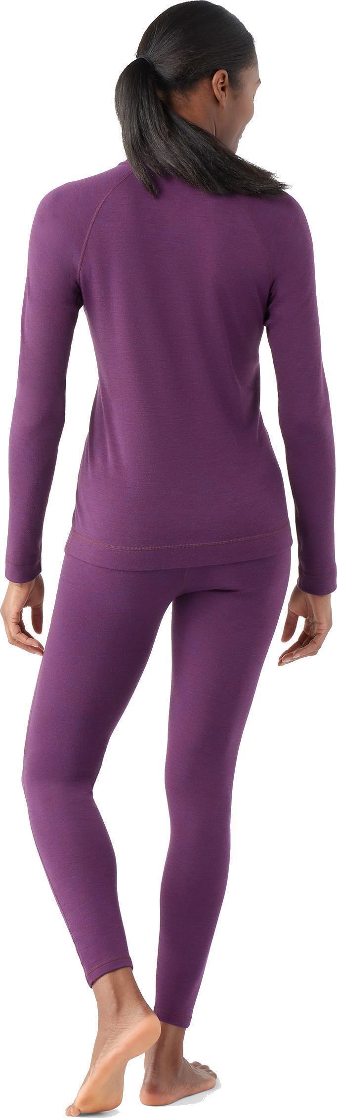 Classic Thermal Merino (250) Base Layer 1/4 Zip - Womens - Purple Iris Heather 3