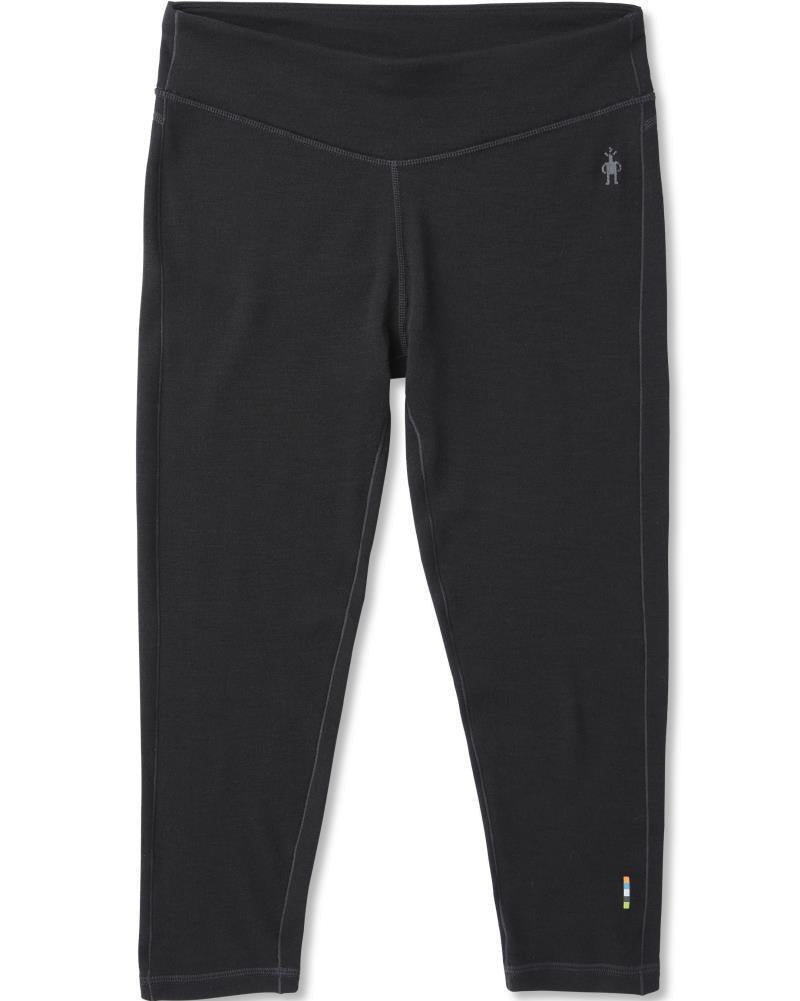 Classic Thermal Merino (250) Base Layer 3/4 Bottoms - Womens - Black 1