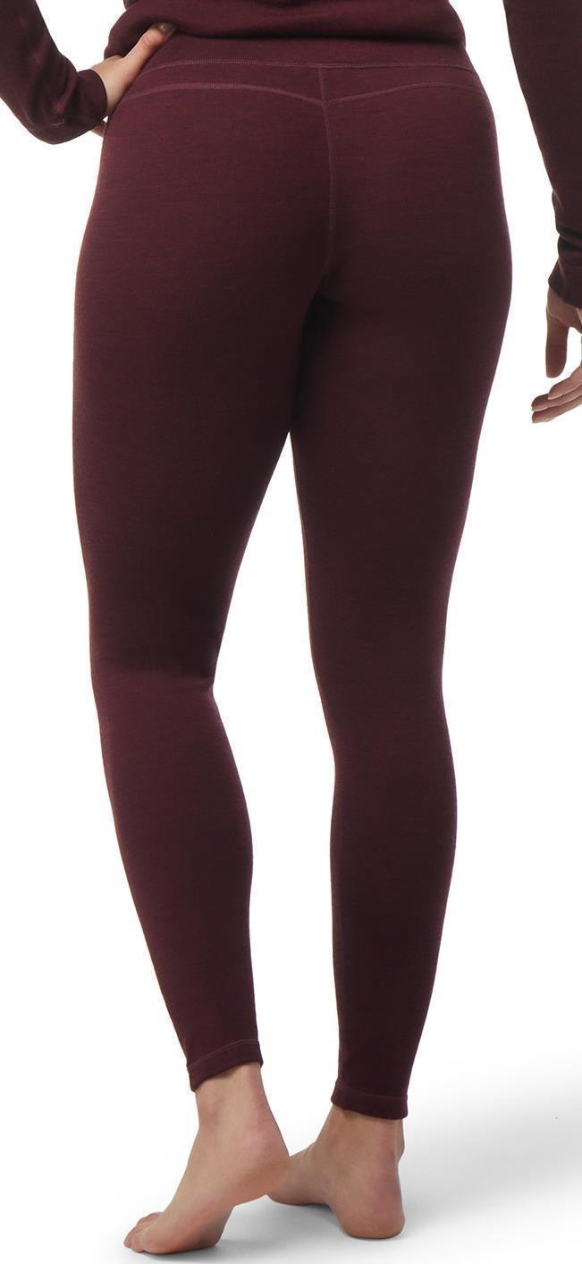 Classic Thermal Merino 250 Base Layer Bottoms - Womens - black cherry heather 1