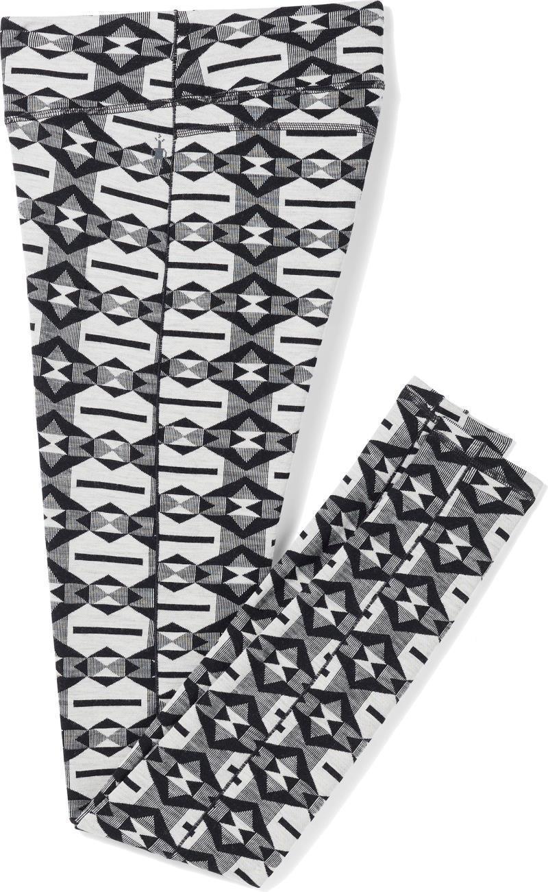 Classic Thermal Merino 250 Base Layer Bottoms - Womens - black colliding clouds 1