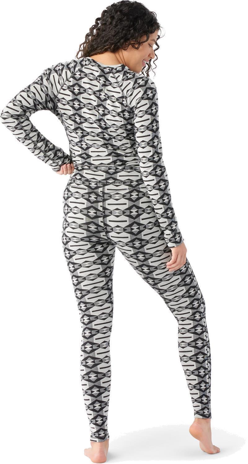 Classic Thermal Merino 250 Base Layer Bottoms - Womens - black colliding clouds 1