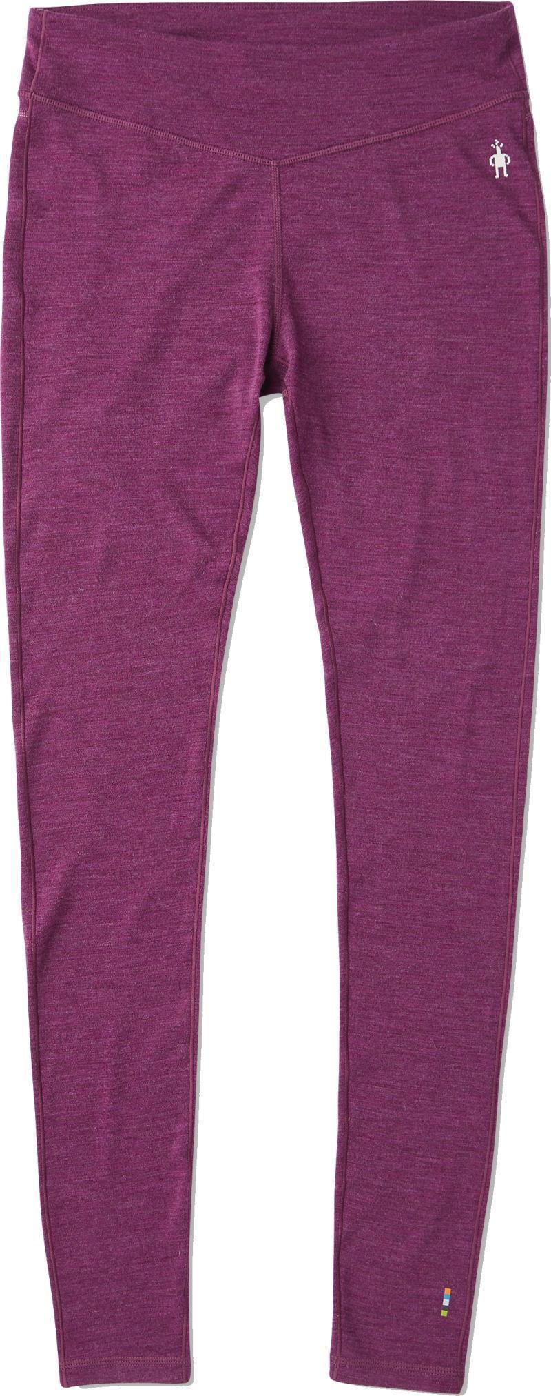 Classic Thermal Merino 250 Base Layer Bottoms - Womens - sangria heather 1