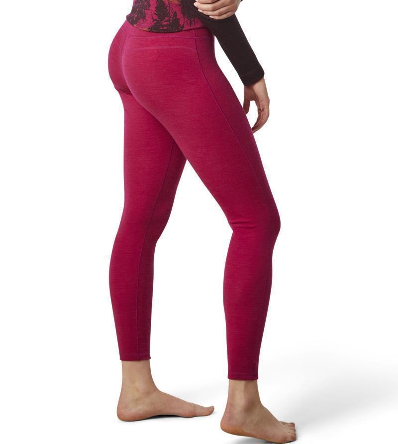 Classic Thermal Merino 250 Base Layer Bottoms - Womens - very berry heather 1