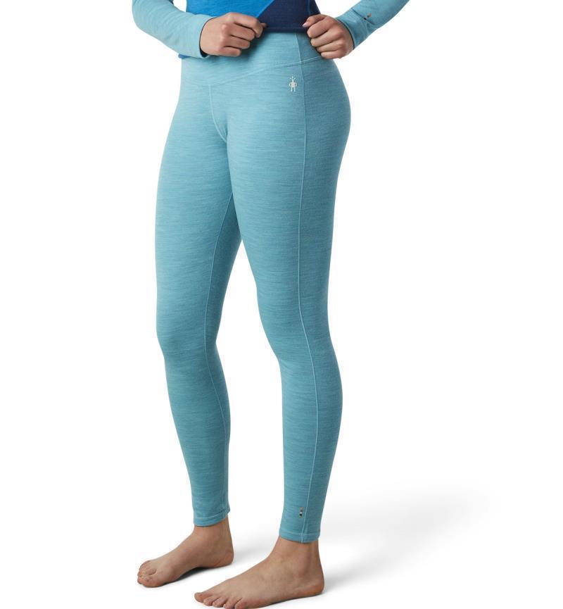 Classic Thermal Merino 250 Base Layer Bottoms - Womens - wave blue heather 1