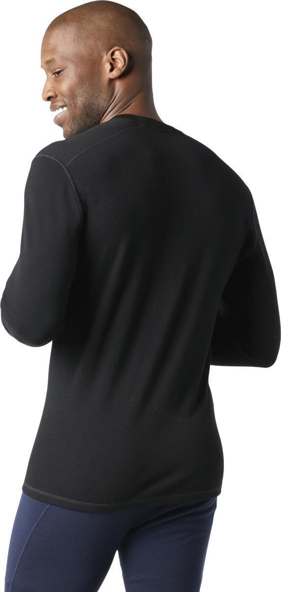 Classic Thermal Merino (250) Base Layer Crew - Mens - Black 3