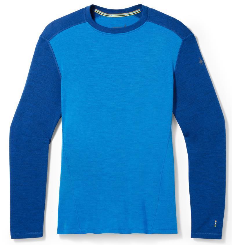 Classic Thermal Merino (250) Base Layer Crew - Mens - Blueberry Hill / Laguna Blue 1