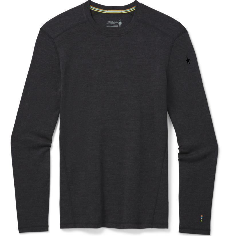Classic Thermal Merino (250) Base Layer Crew - Mens - Charcoal Heather 1