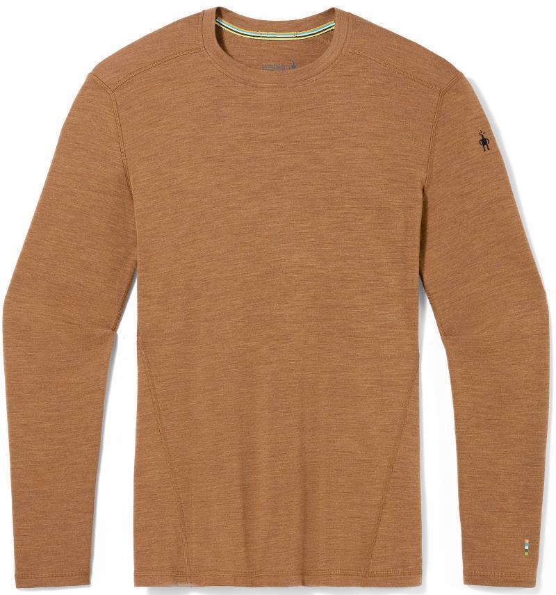 Classic Thermal Merino (250) Base Layer Crew - Mens - Fox Brown Heather 1
