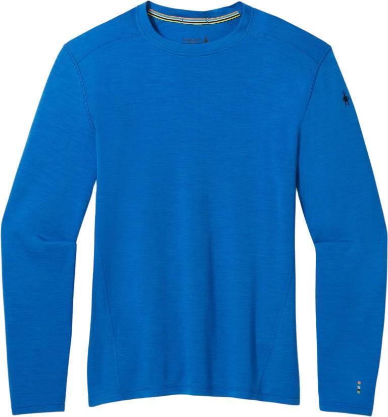 Classic Thermal Merino (250) Base Layer Crew - Mens - Laguna Blue Heather 1