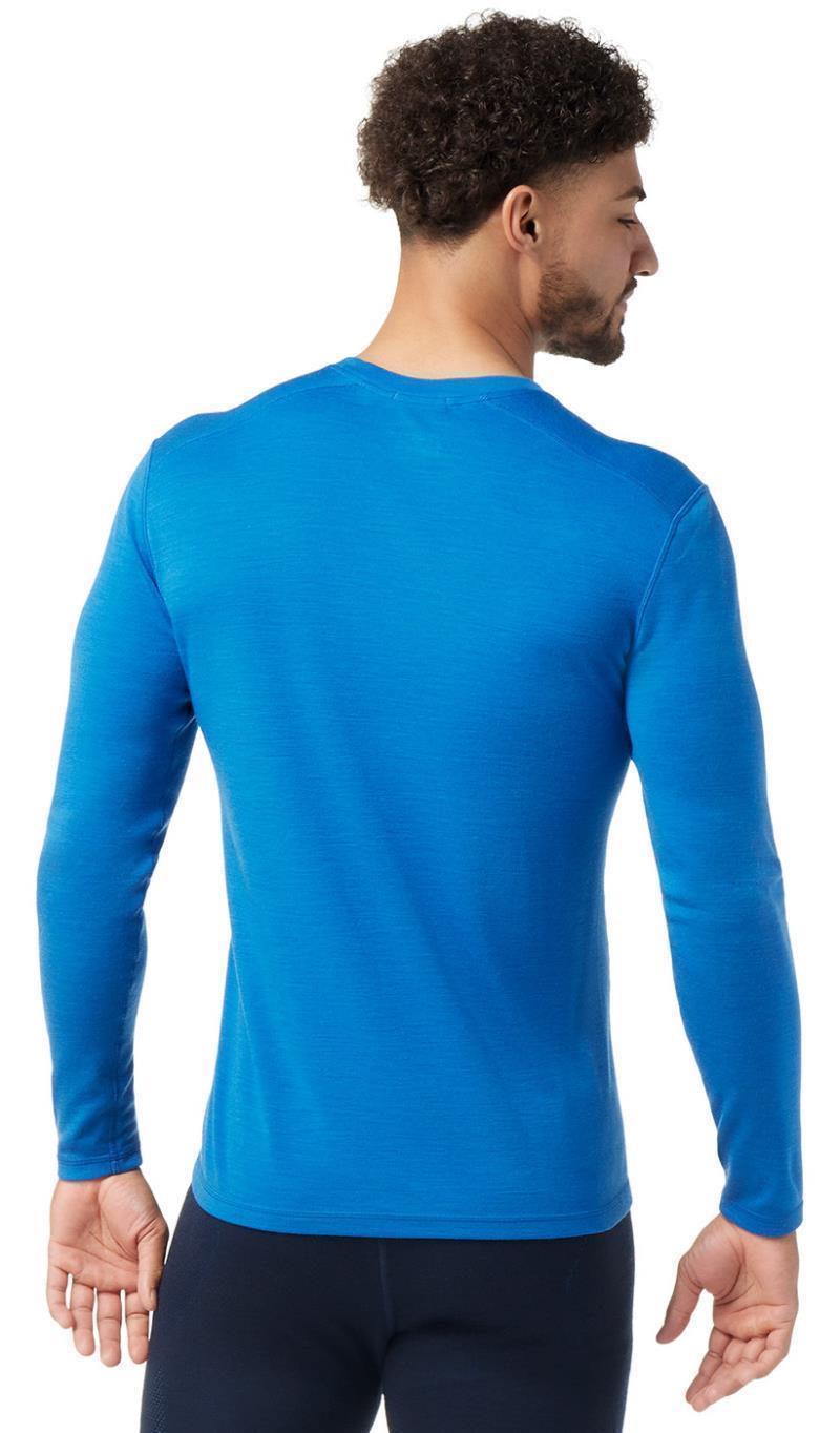 Classic Thermal Merino (250) Base Layer Crew - Mens - Laguna Blue Heather 3