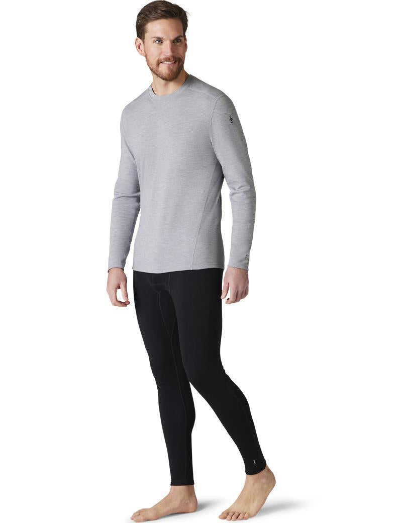 Classic Thermal Merino (250) Base Layer Crew - Mens - Light Gray Heather 2