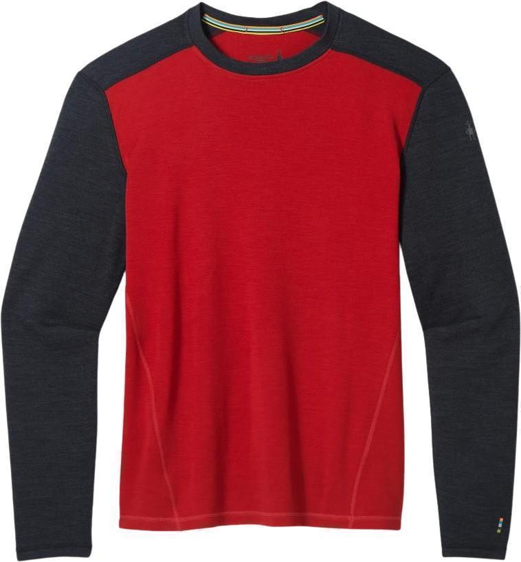 Classic Thermal Merino (250) Base Layer Crew - Mens - Rhythmic Red 1