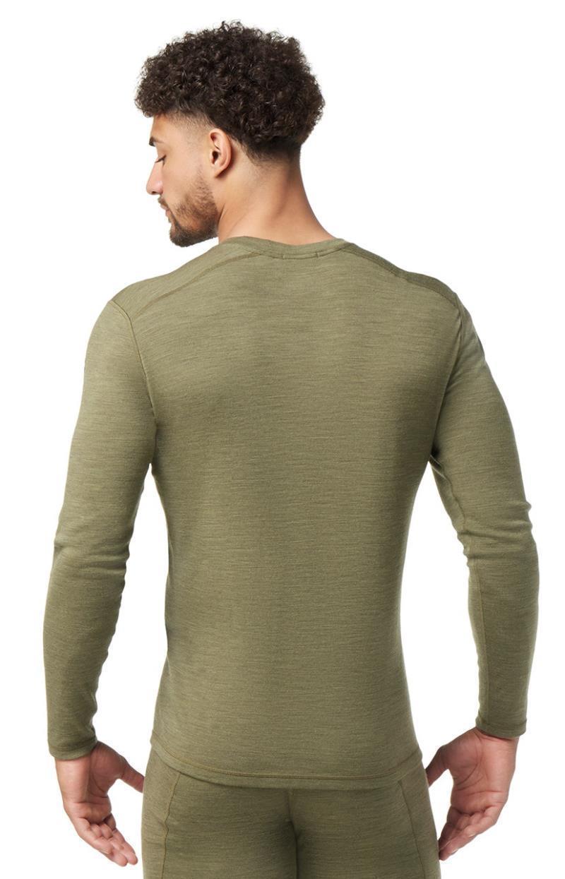 Classic Thermal Merino (250) Base Layer Crew - Mens - Winter Moss Heather 3