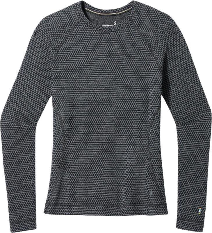 Classic Thermal Merino 250 Base Layer Crew - Womens - Black Dot 1