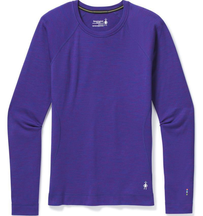 Classic Thermal Merino 250 Base Layer Crew - Womens - Desert Orchid Heather 1