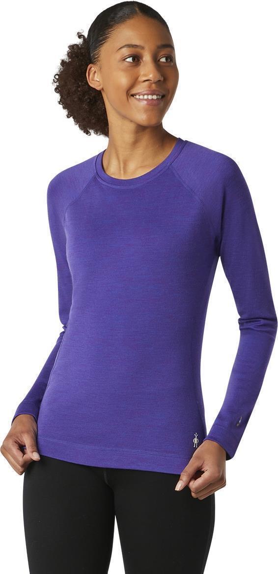 Classic Thermal Merino 250 Base Layer Crew - Womens - Desert Orchid Heather 2