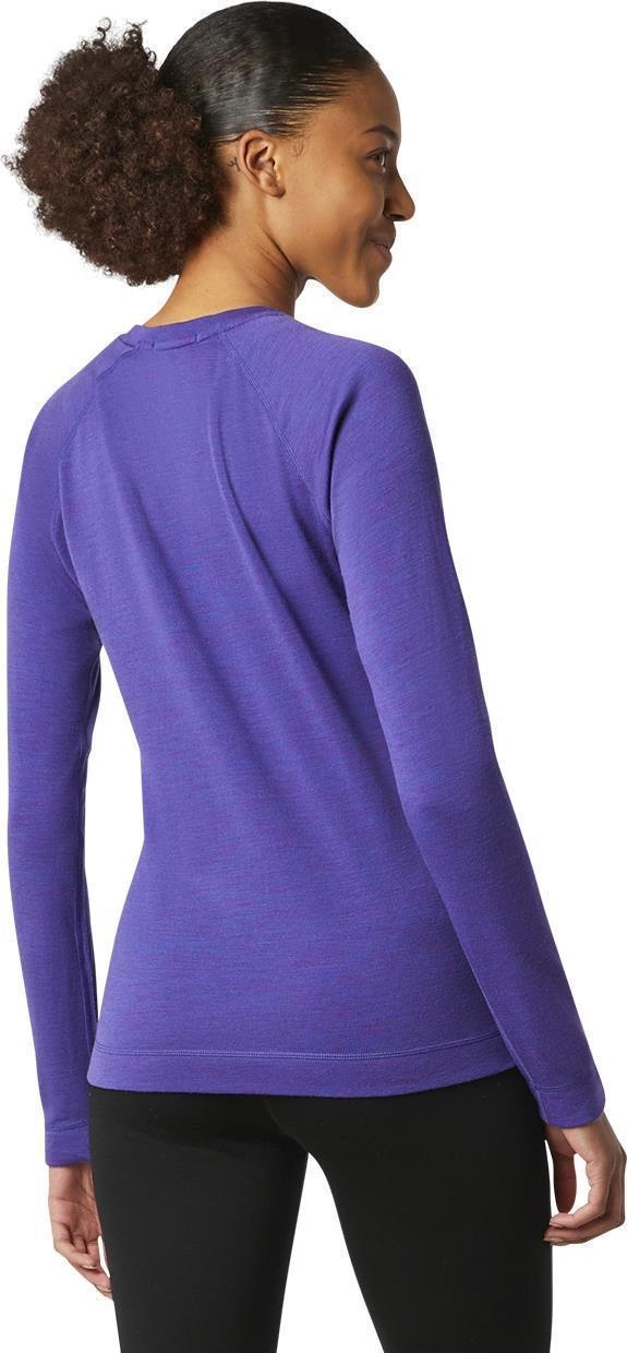 Classic Thermal Merino 250 Base Layer Crew - Womens - Desert Orchid Heather 3