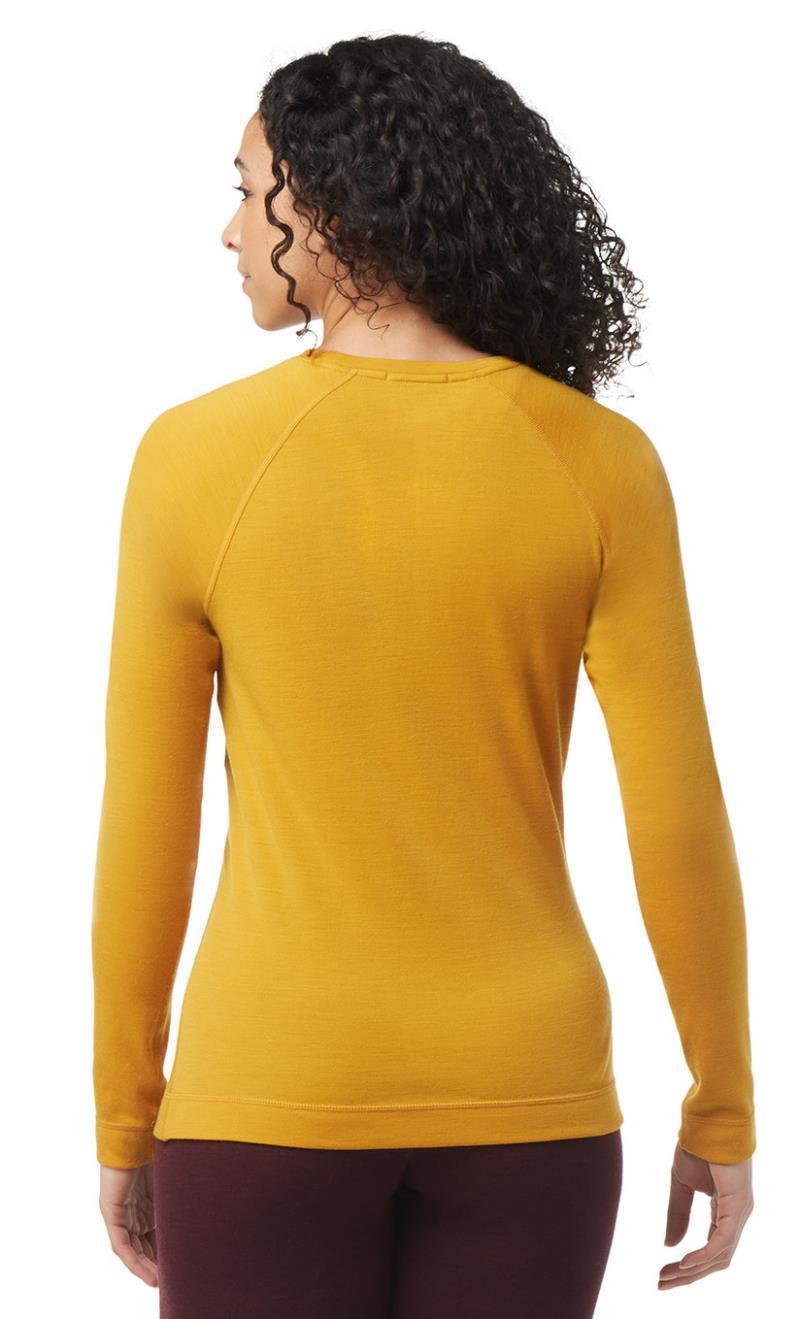 Classic Thermal Merino 250 Base Layer Crew - Womens - Honey Gold Heather 3