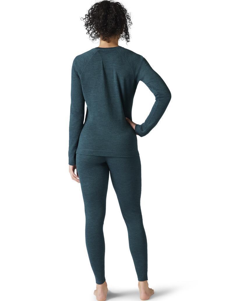 Classic Thermal Merino 250 Base Layer Crew - Womens - Twilight Blue Heather 3
