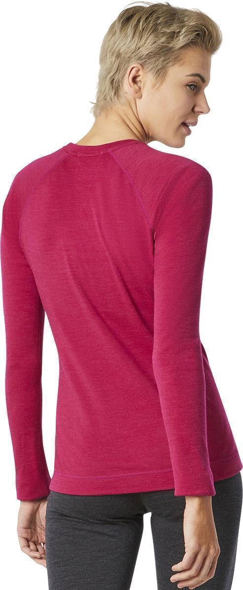 Classic Thermal Merino 250 Base Layer Crew - Womens - Very Berry Heather 3
