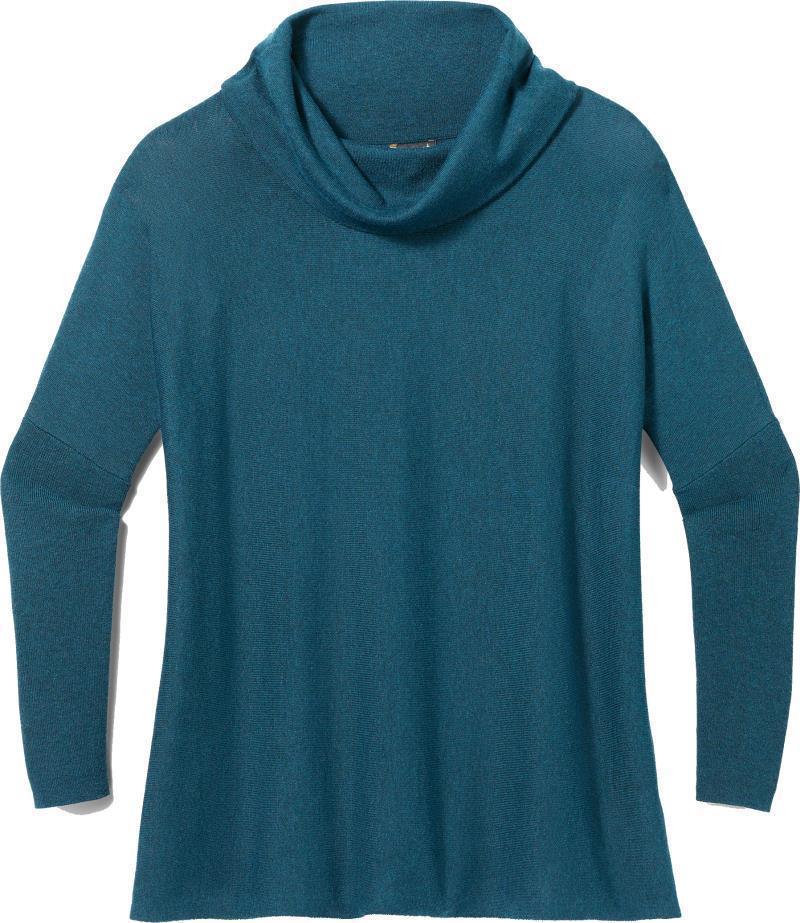 Edgewood Poncho Sweater - Womens - Twilight Blue 1