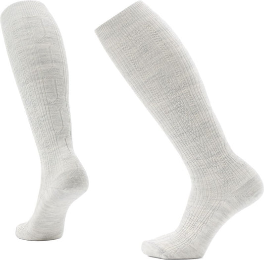 Everyday Cable Knee High Socks - Unisex - ash 1