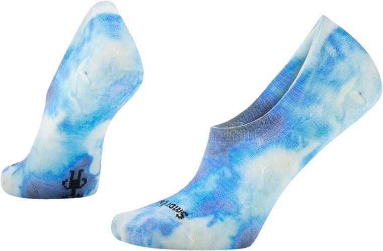 Everyday Far Out Tie Dye Print No Show Socks - Unisex - Deep Navy 1