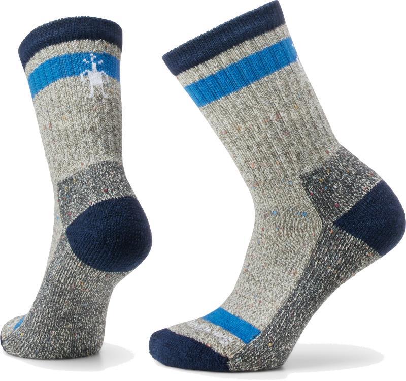 Everyday Larimer Crew Socks - Unisex - taupe / natural marl 1