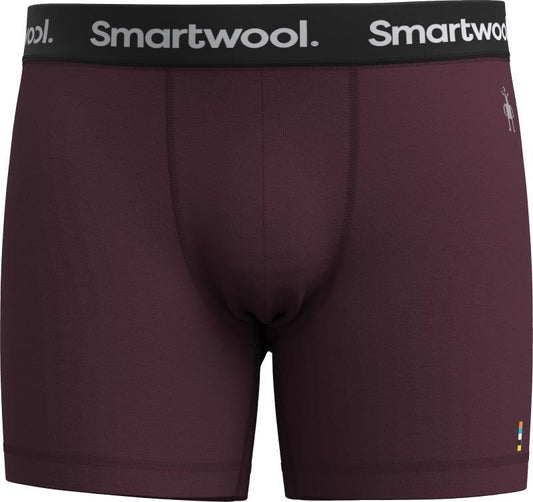 Everyday Merino Boxer Brief - Mens - Eggplant 1