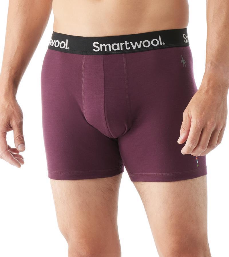 Everyday Merino Boxer Brief - Mens - Eggplant 2