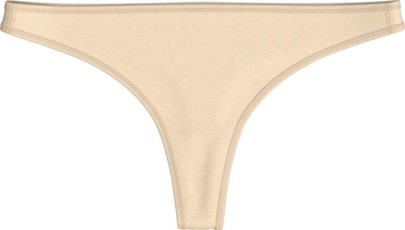 Everyday Merino Thong - Womens - Almond Heather 1