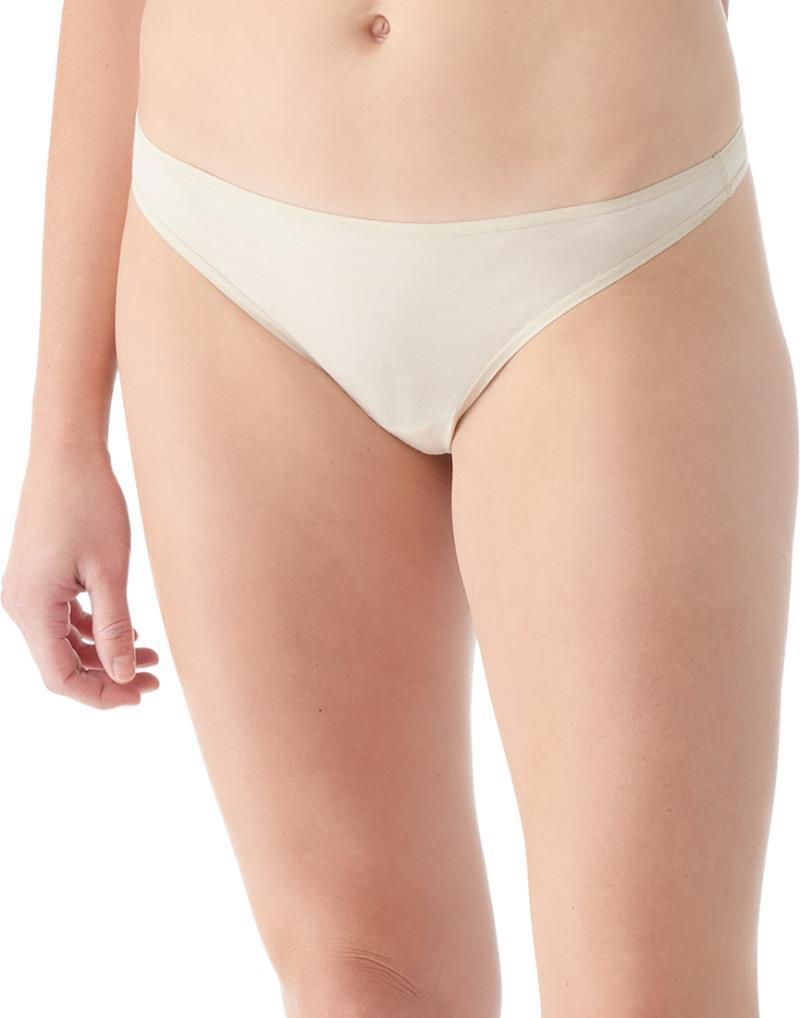 Everyday Merino Thong - Womens - Almond Heather 2