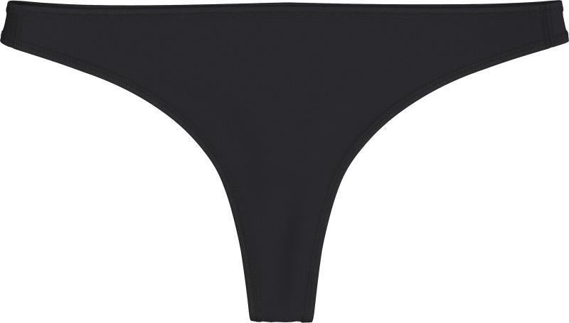 Everyday Merino Thong - Womens - Black 1