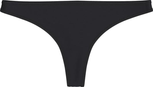 Everyday Merino Thong - Womens - Black 1