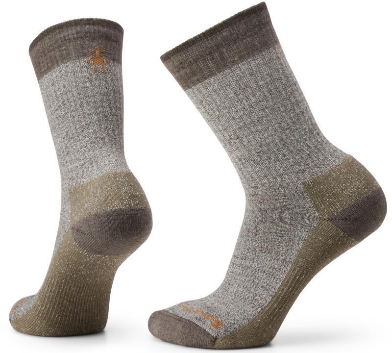 Everyday Rollinsville Crew Socks - Unisex - taupe / natural marl 1
