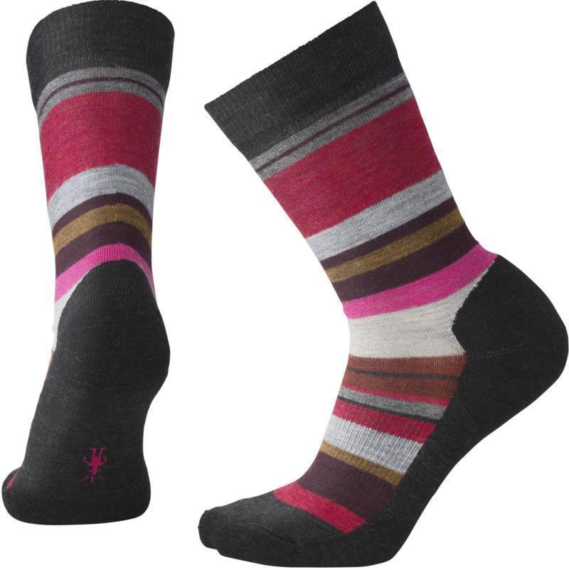 Everyday Saturnsphere Crew Socks - Womens - Charcoal Heather 1