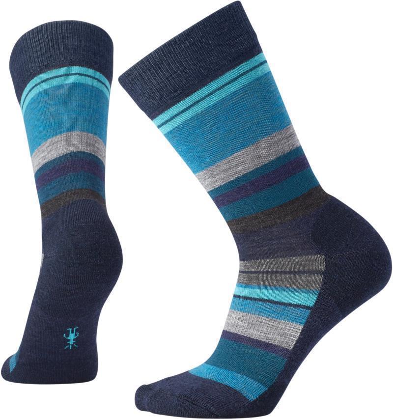 Everyday Saturnsphere Crew Socks - Womens - Deep Navy / Deep Sea 1