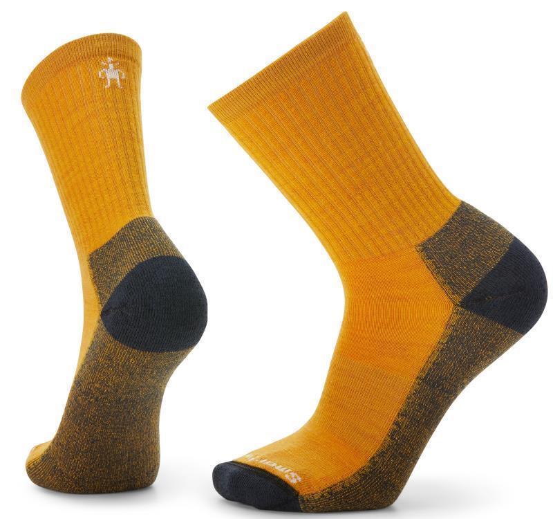 Everyday Solid Rib Crew Socks - Unisex - Honey Gold 1