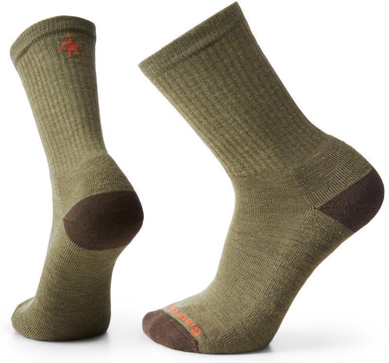 Everyday Solid Rib Crew Socks - Unisex - Winter Moss 1